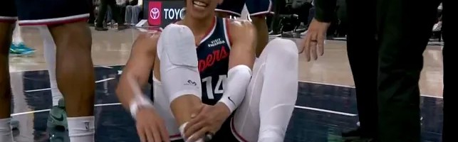 星空体育官网下载入口-快船官方：尼德豪瑟右脚受伤，将缺席对阵步行者剩余比赛