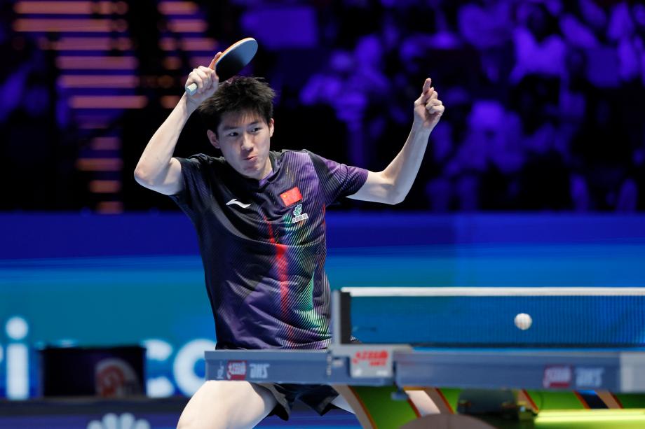 [图]国际乒联单打世界杯：温瑞博无缘男单八强